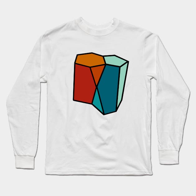 Skutoid Weird Math Shape Long Sleeve T-Shirt by karutees